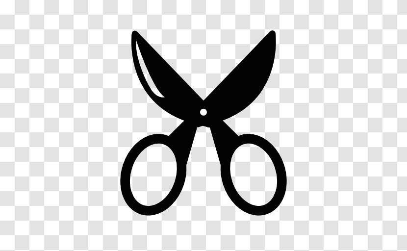 White Line Clip Art - Scissors - Design Transparent PNG