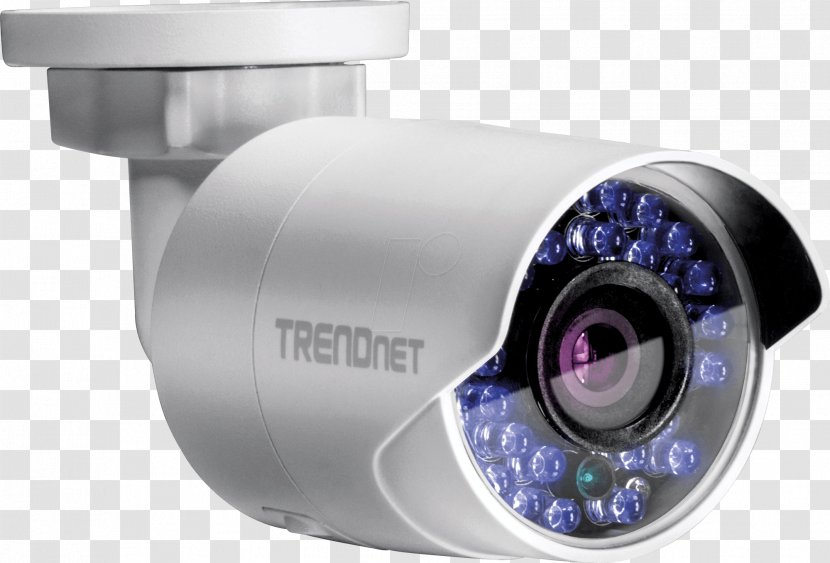 TRENDnet Network Camera TV-IP IP TV-IP320PI 1.3 Megapixel TV-IP745SIC - Wifi - Lens Transparent PNG