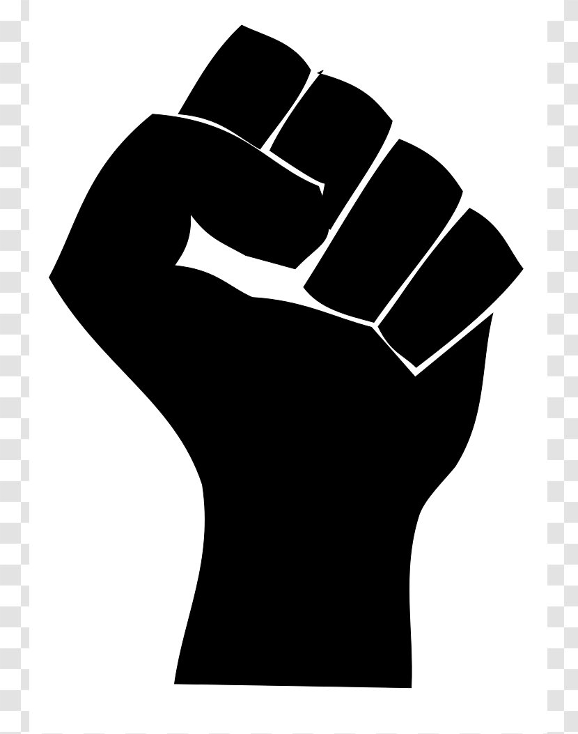 Raised Fist Clip Art - Shoulder - Picture Of A Transparent PNG