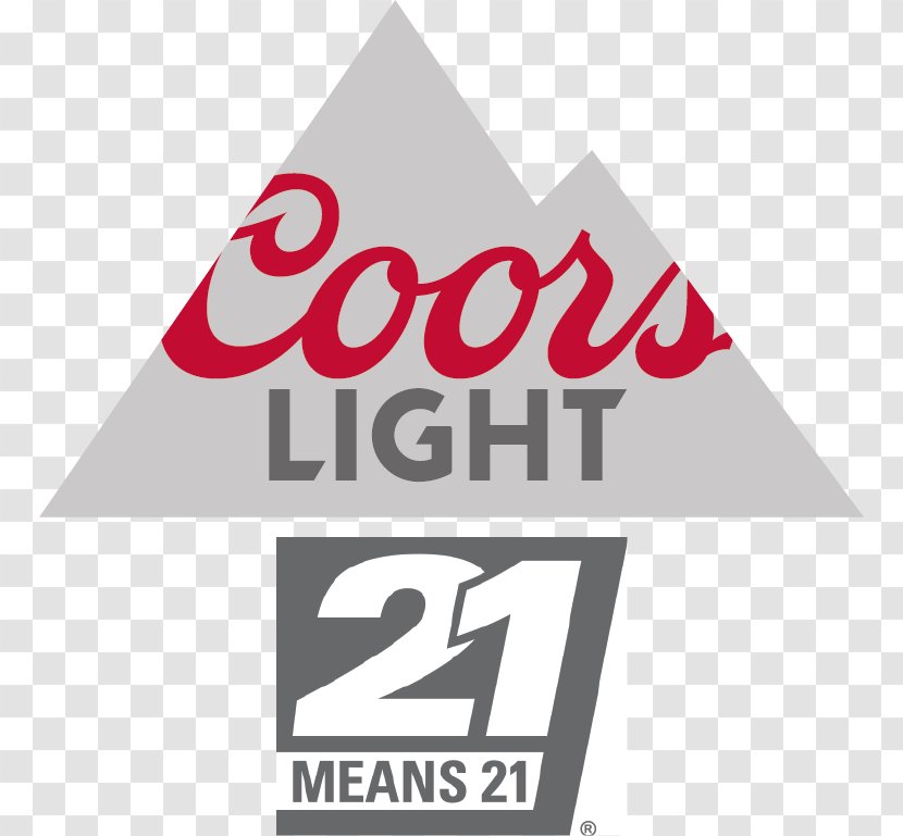 Coors Light Molson Brewing Company Miller Beer - Sign Transparent PNG