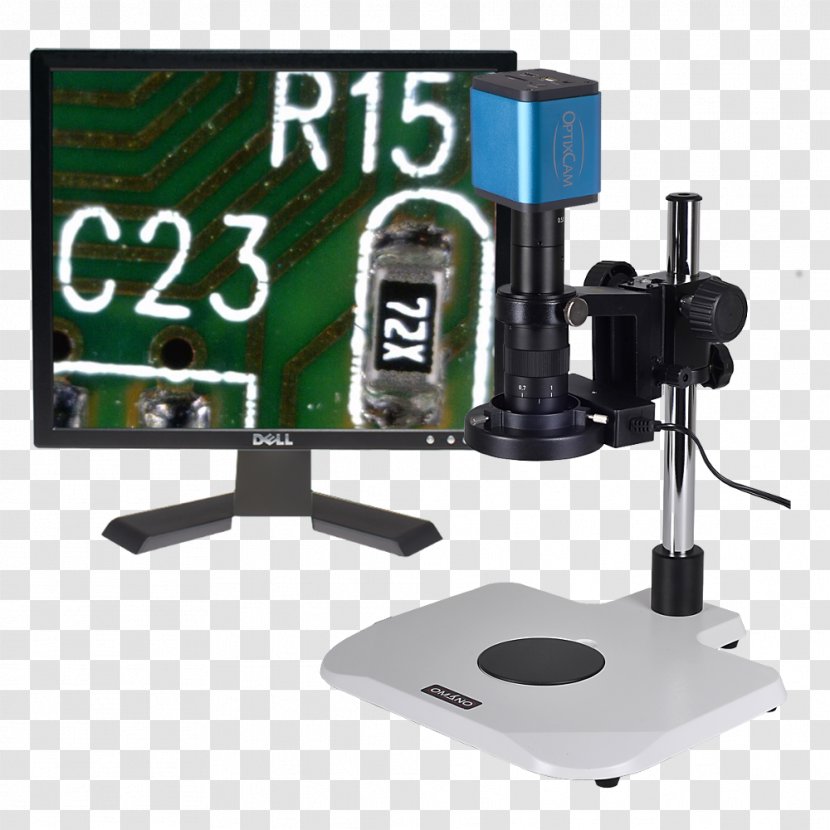 Microscope 1080p HDMI Camera Nikon 1 V3 - Computer Monitors - Digital Transparent PNG