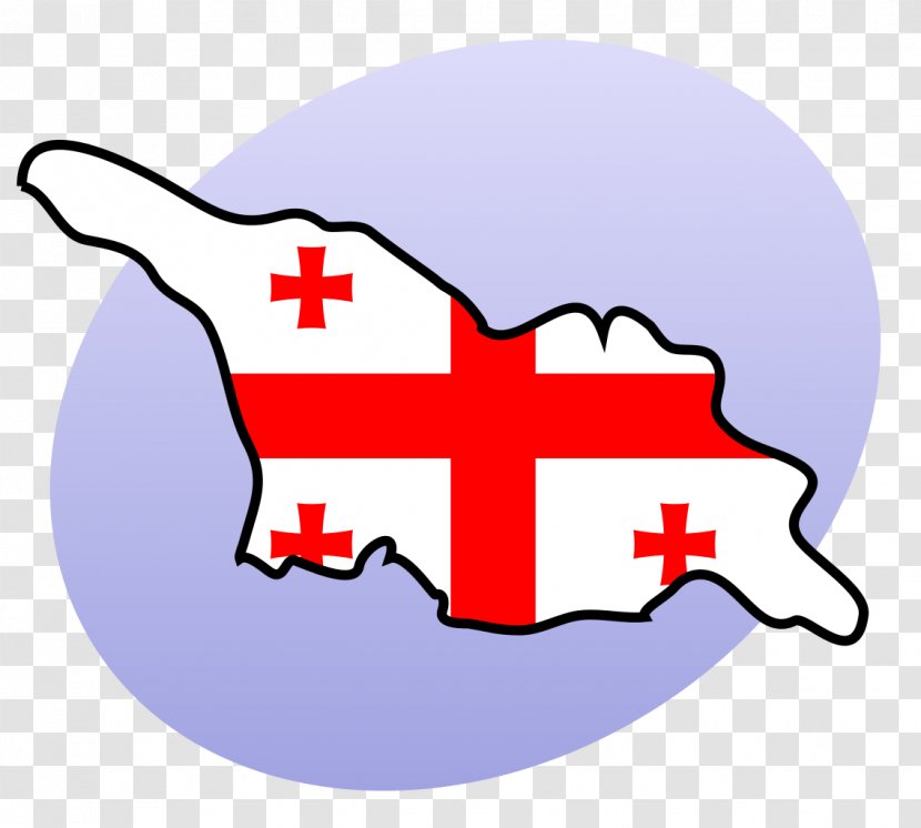 Flag Of Georgia Georgian Kingdom Transparent PNG