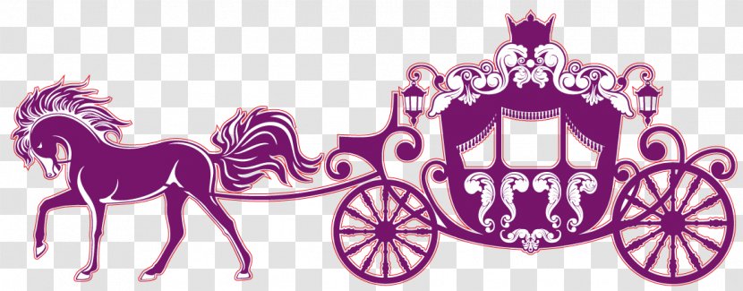 Horse And Buggy Carriage Horse-drawn Vehicle - Carrosse Transparent PNG