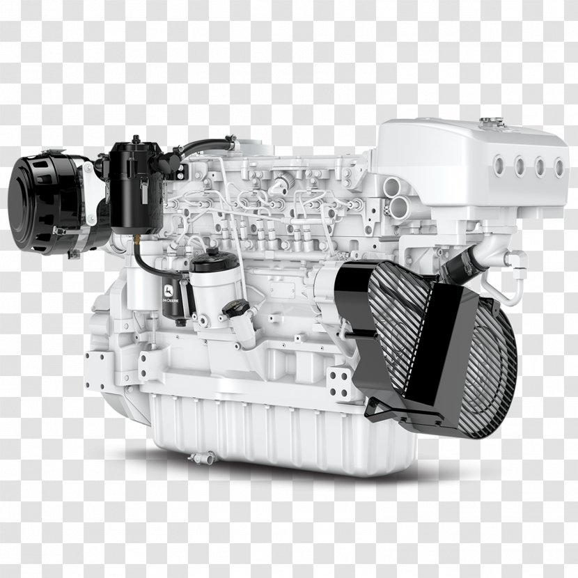 Diesel Engine John Deere Marine Propulsion Yanmar - Recreational Machines Transparent PNG