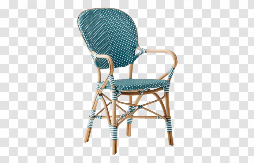 Table No. 14 Chair Garden Furniture - Armrest - Rattan Transparent PNG