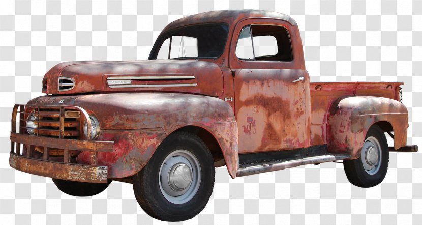 Classic Car BMW Pickup Truck Gus' Garage - Used Transparent PNG