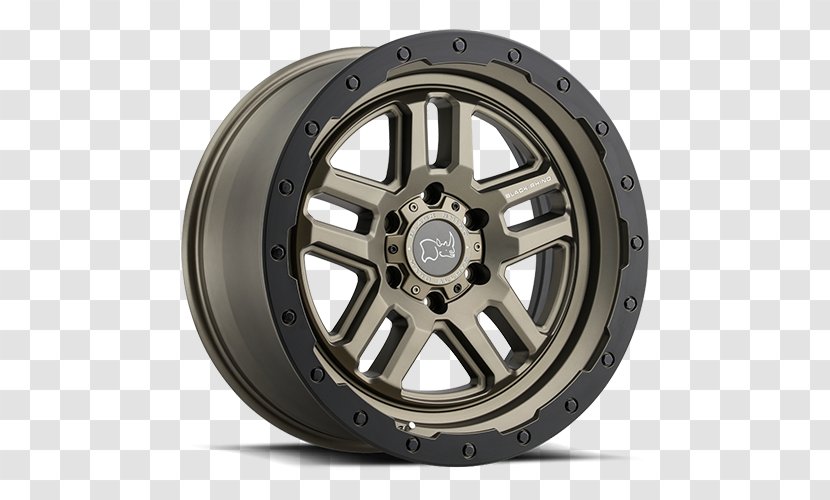 Wheel Rim Black Rhinoceros Vehicle - Barstow Transparent PNG