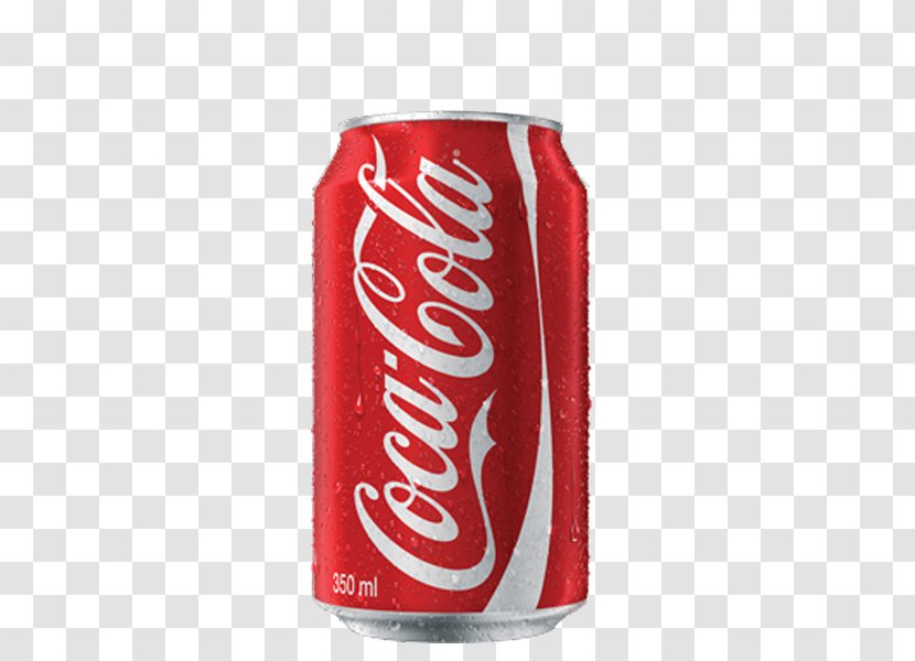 Coca-Cola Fizzy Drinks Beer Coconut Water - Aluminum Can - Coca Cola Transparent PNG