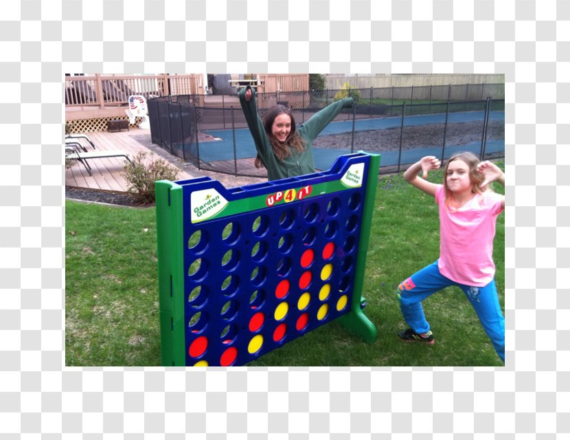 Playground Hasbro Connect 4 Yard Games Giant In A Row Lawn Transparent PNG