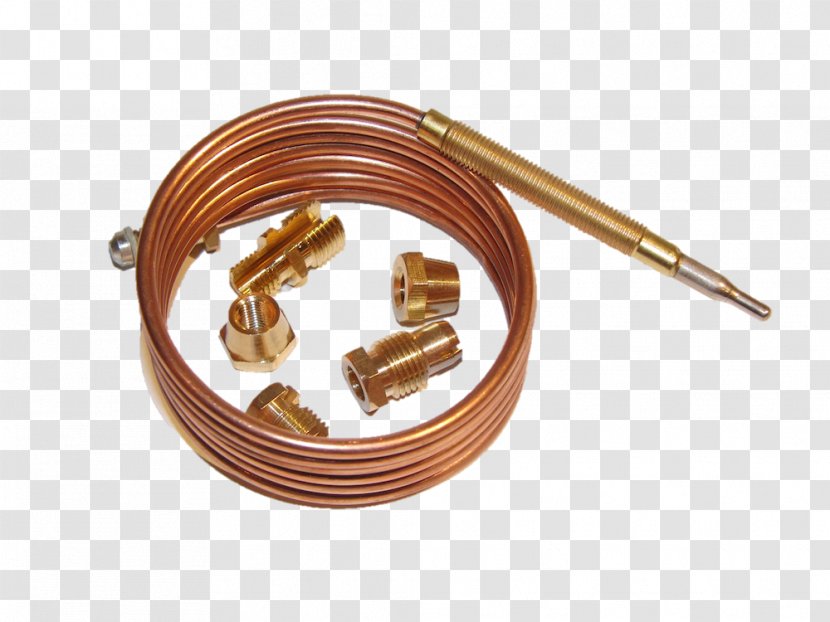 Thermocouple Gas Constant Thermopile Copper - Cable - Moulton Propane Co Transparent PNG