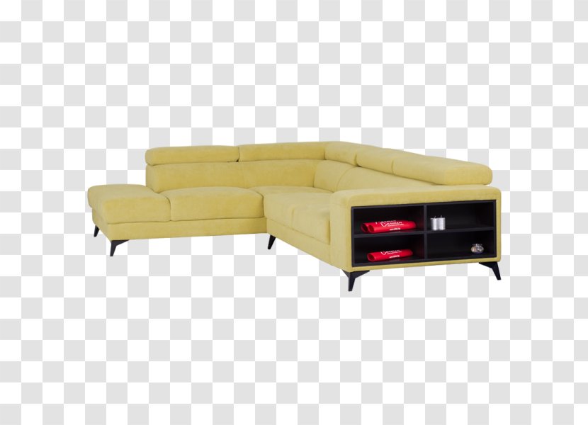 Couch Table Furniture Sofa Bed Yellow - Silhouette Transparent PNG