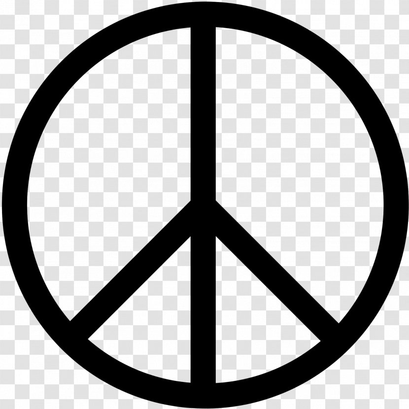 Peace Symbols Campaign For Nuclear Disarmament Clip Art - Rim - Sign Transparent PNG