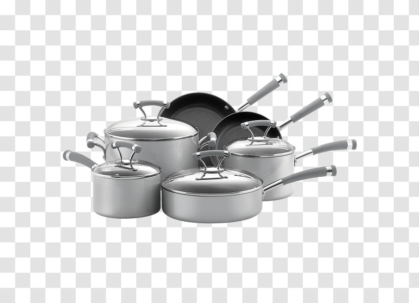 Frying Pan Circulon Tableware Cookware Non-stick Surface - Lid Transparent PNG