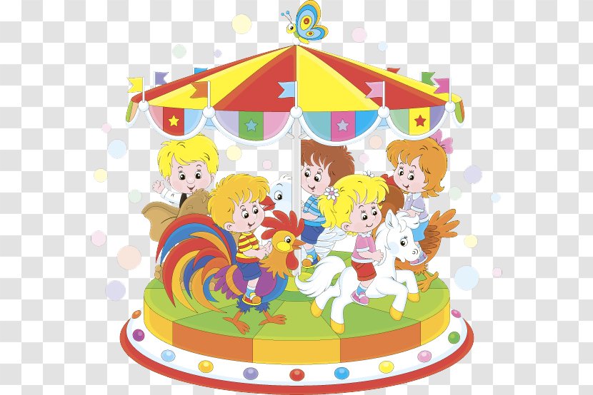 Carousel Photography Illustration - Cake - Cartoon Children Transparent PNG