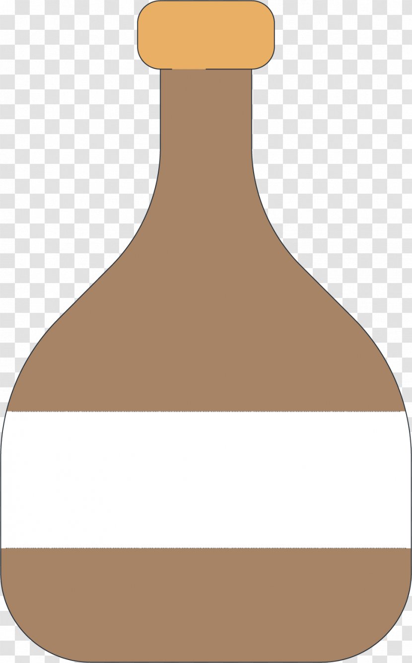 Bottle Graphic Design - Designer - Brown Transparent PNG