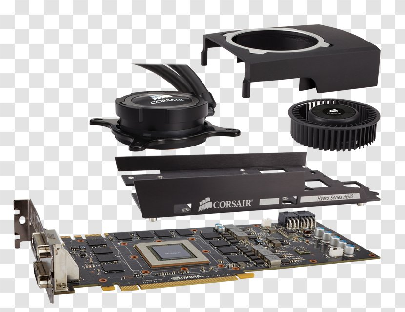 Graphics Cards & Video Adapters Computer System Cooling Parts Processing Unit Water Corsair Components - Component - Advanced Micro Devices Transparent PNG