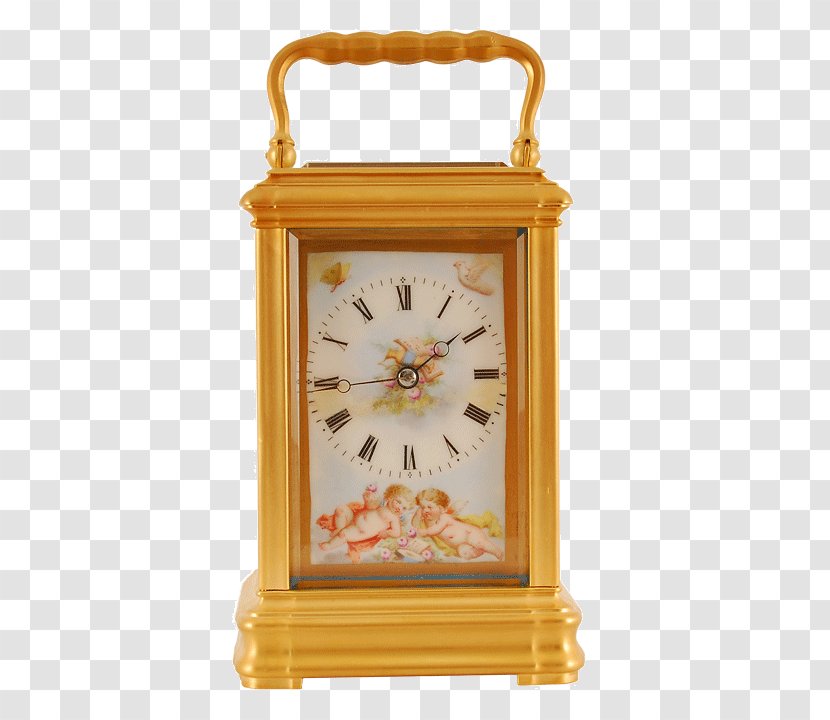 Bracket Clock Cuckoo Carlton Clocks Clothing Accessories - Hand Painted Transparent PNG