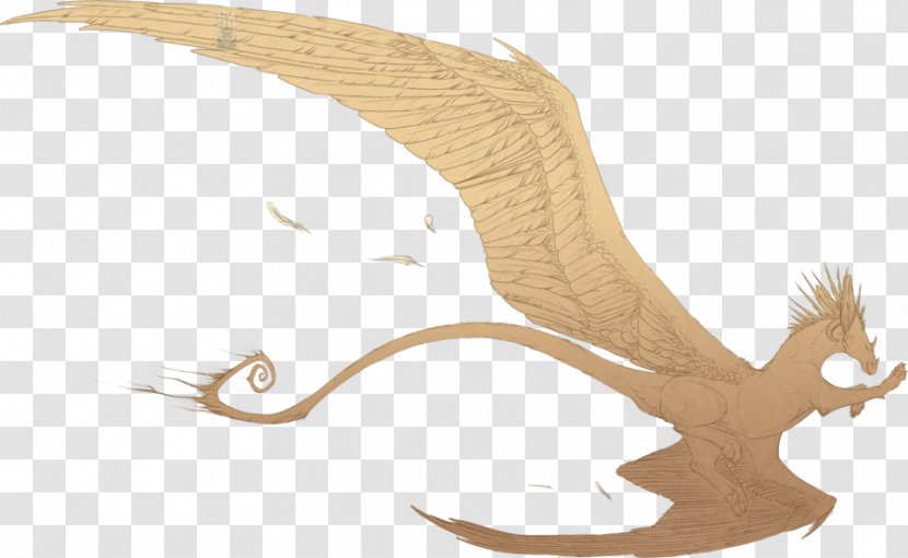 Dragon Art Drawing Sketch - Work Of - Floating Feathers Transparent PNG