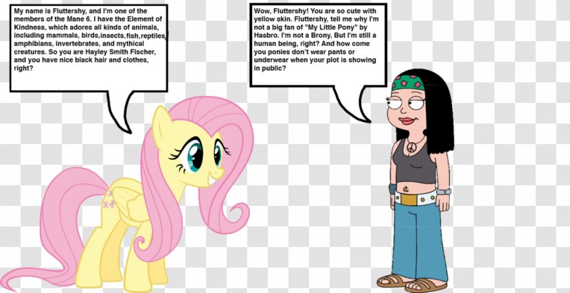 Hayley Smith Fluttershy Francine Character Art - Cartoon - Williams Transparent PNG