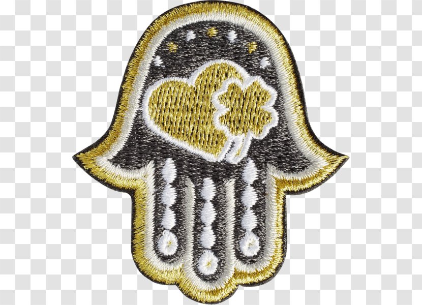 Frankie's On The Park Embroidery Embroidered Patch Sewing Hamsa - Yellow Transparent PNG