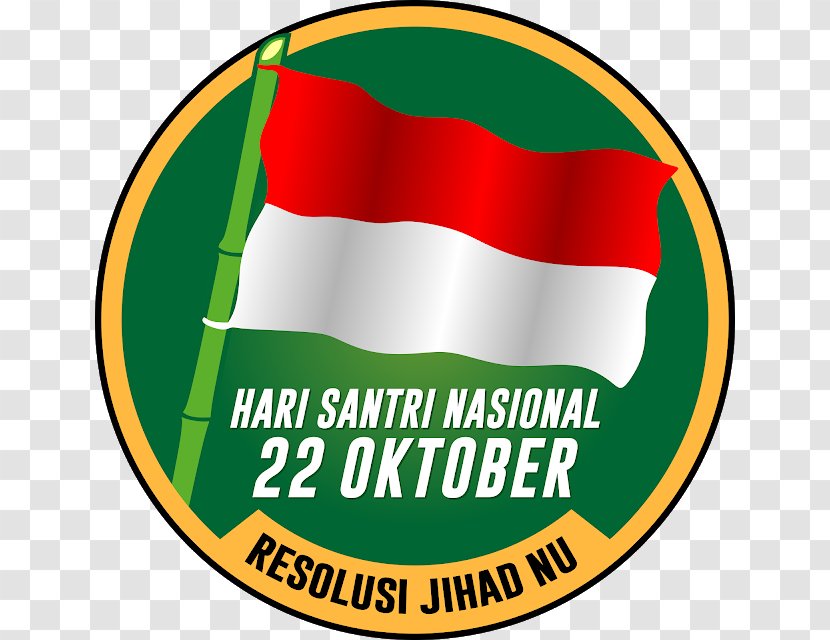 Santri Logo Banner Islam - Jihad Transparent PNG