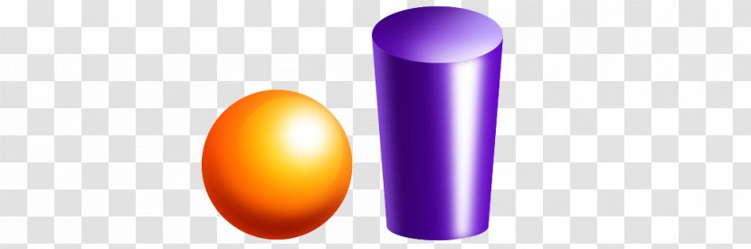Purple Font - Ball And Cylinder Transparent PNG