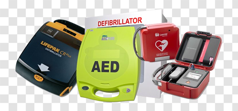 Lifepak Automated External Defibrillators Defibrillation Cardiac Arrest - Medicine - First Aid Facilities Transparent PNG