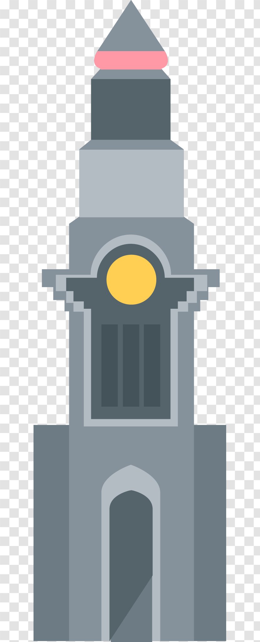 Euclidean Vector Gothic Architecture Icon - Art - Cathedral Of Gray Material Transparent PNG
