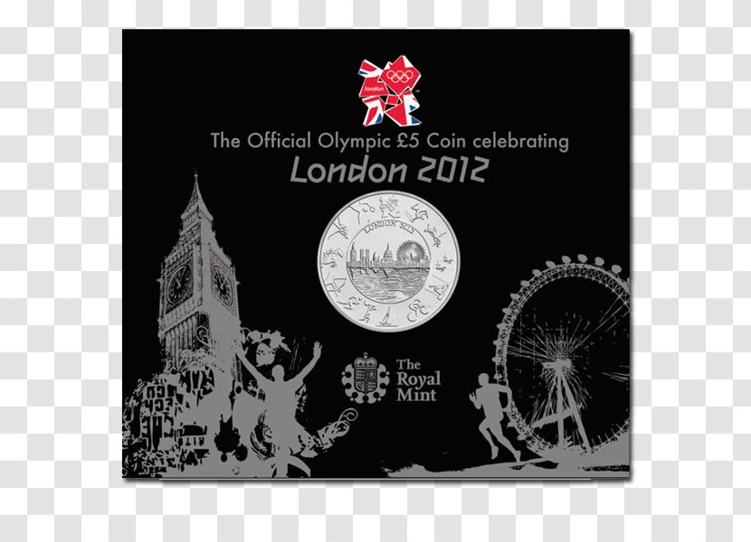 2012 Summer Olympics Royal Mint Paralympics Uncirculated Coin - Olympic Games Transparent PNG