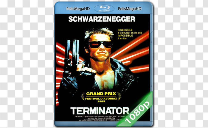 Arnold Schwarzenegger The Terminator Skynet Poster Transparent PNG