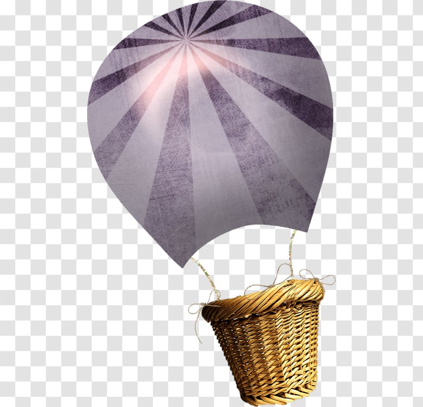 Hot Air Balloon Flight Ballonnet - Basket Transparent PNG