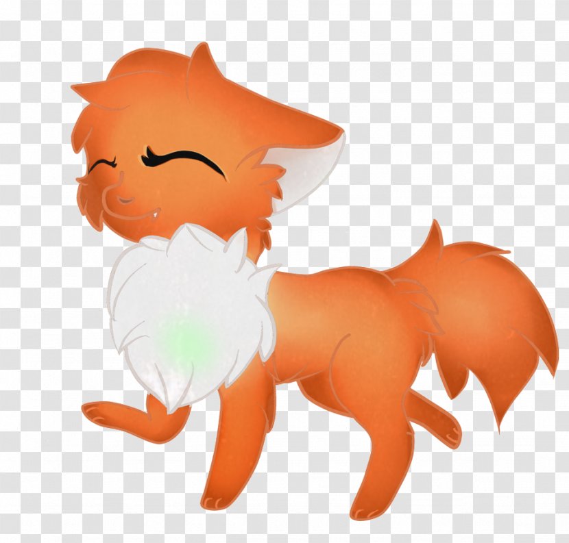 Whiskers Cat Fox Dog - Orange - Beautiful Cartoon Transparent PNG