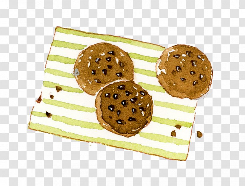 Chocolate Chip Cookie Sandwich Biscuit - Cookies Transparent PNG