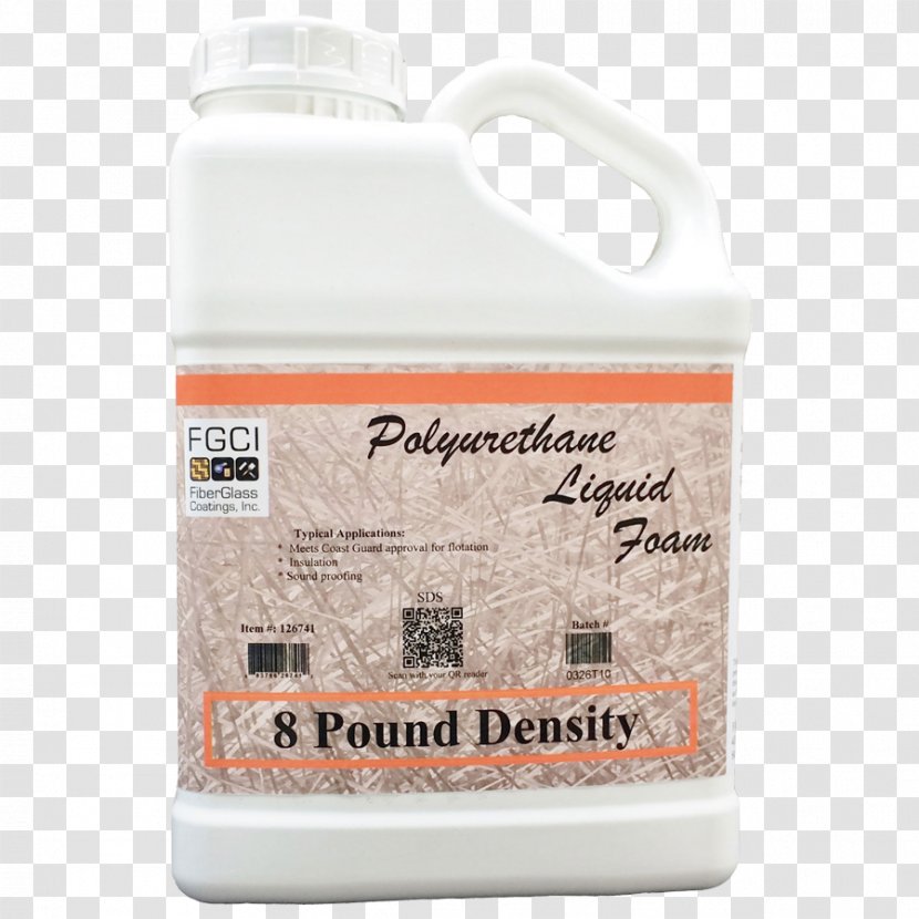 Liquid Foam Isocyanate Imperial Gallon Density - Polyol Transparent PNG