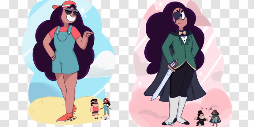 Stevonnie Clothing Swap Costume Fashion - Heart Transparent PNG