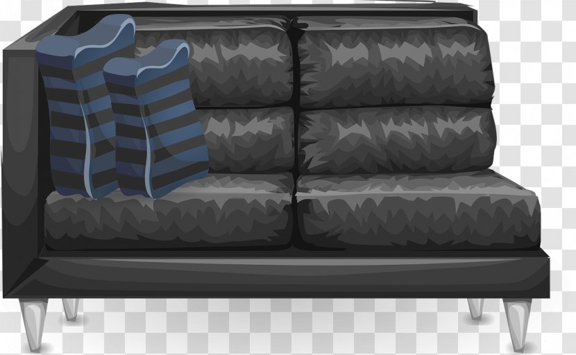 Loveseat Couch Furniture Chair Clip Art - Sofa Bed Transparent PNG