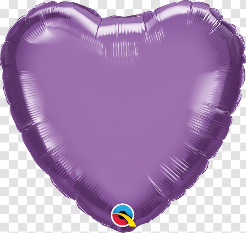 Girl Heart - Qualatex Foil Round Balloon - Games Party Supply Transparent PNG