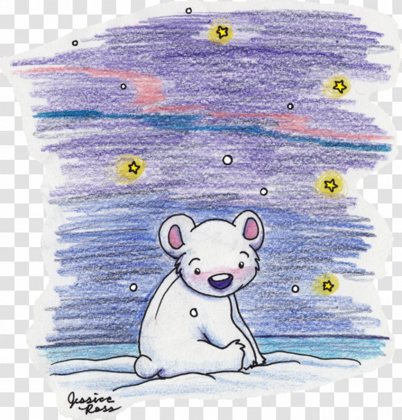 Polar Bear Drawing Textile - Rat Transparent PNG
