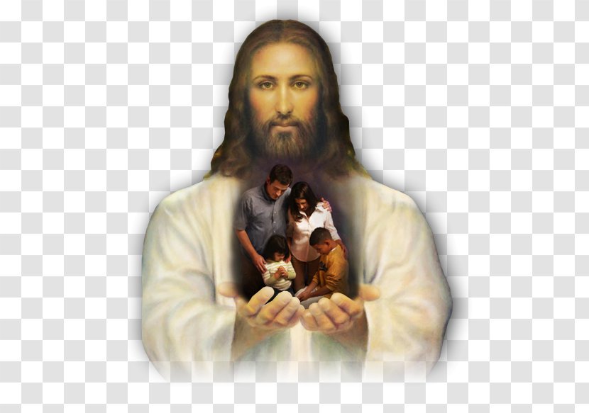 Jesus Prayer Religion Divine Mercy God - Facial Hair Transparent PNG