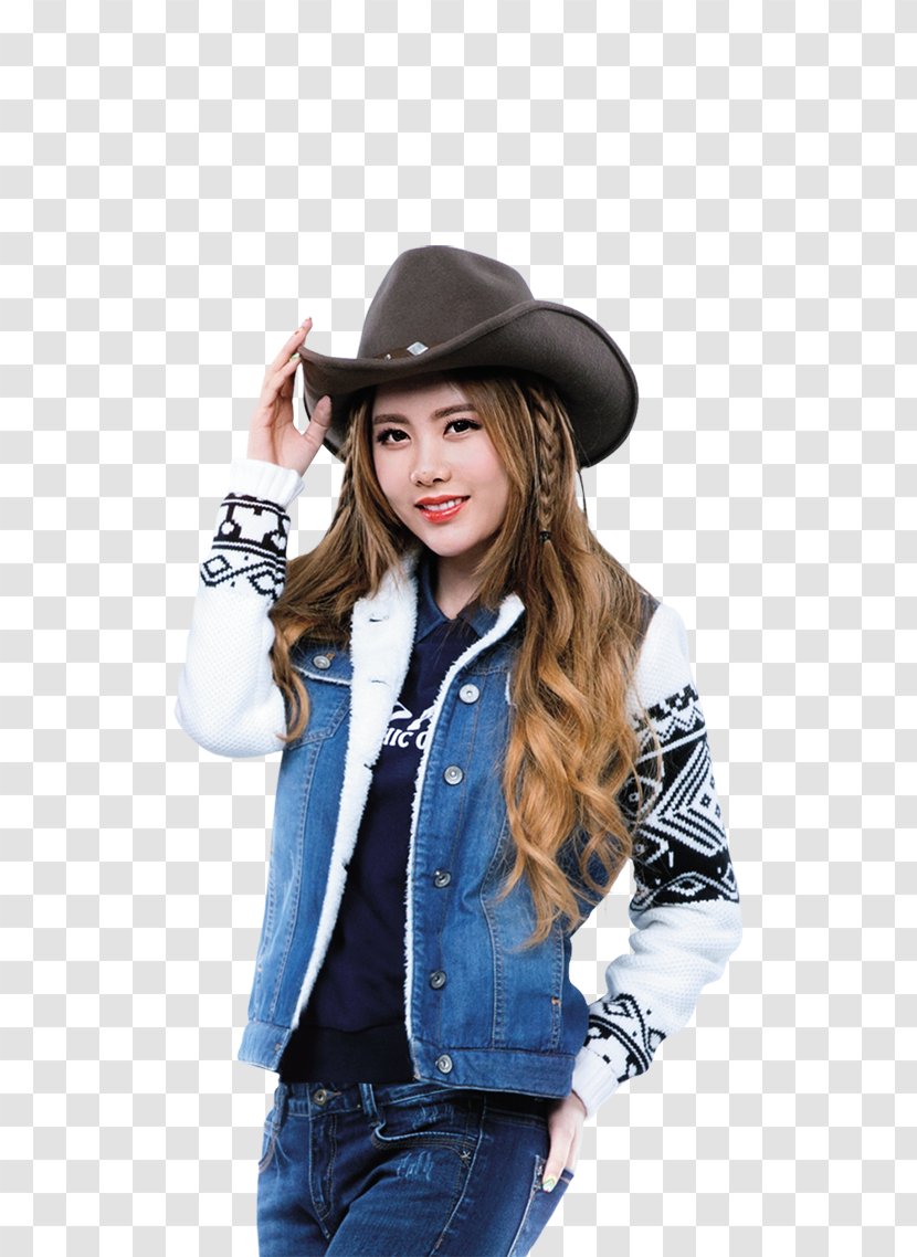 T-ara Fedora Cowboy Hat Jacket Outerwear - T ARA Transparent PNG