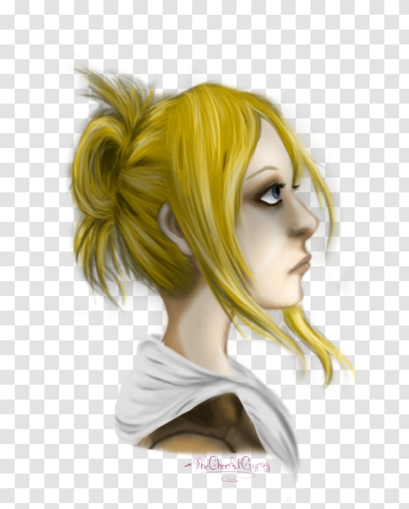 Brown Hair Coloring Blond Character - Fictional Transparent PNG