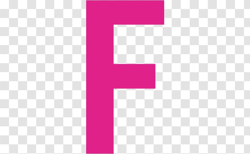 Letter Case Alphabet F - Bing - Pink A Transparent PNG