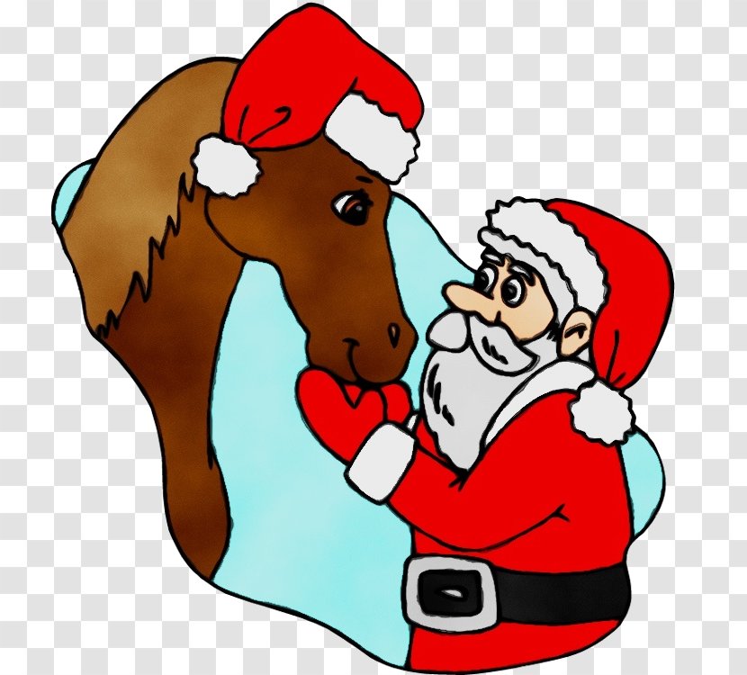 Santa Claus Cartoon - Christmas Ornament - Eve Snout Transparent PNG