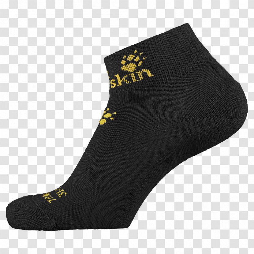 Sock Clothing Footwear Jack Wolfskin Sportswear - Yellow Transparent PNG