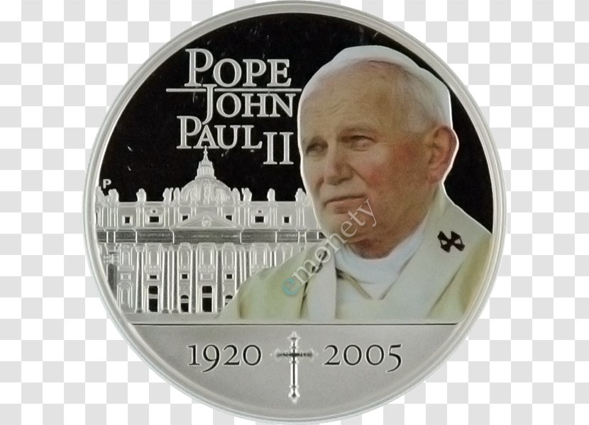 Pope John Paul II Coin LABEL.M Transparent PNG