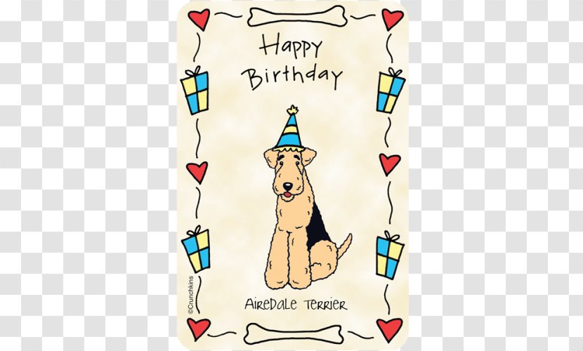 Dachshund Greeting & Note Cards Birthday Cake Rough Collie - Airedale Terrier Transparent PNG