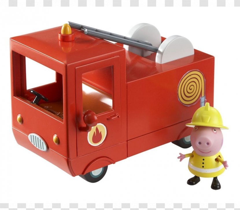 Action & Toy Figures Fire Engine Playset Firefighter - Child Transparent PNG