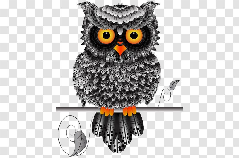 Printed T-shirt Little Owl - Hanes Transparent PNG