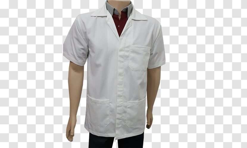 T-shirt White Sleeve Lab Coats - Uniform Transparent PNG