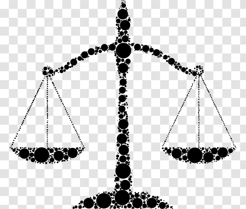 Court Clip Art - Lawyer - Justice Scale Transparent PNG